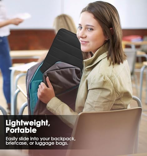MoKo 9-11 Inch Puffy Tablet Sleeve Bag Padded Protetive Carrying Case | Fits iPad Pro 11-inch M5, iPadAir 11-inch M4, iPad A16, iPad 10th/Air 5/4th 10.9-inch and Tab S8/S9 11-inch, Black - color: Black, style: 9 - 11 Inches