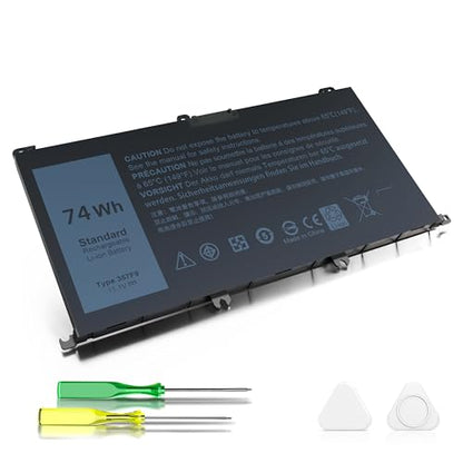74Wh 357F9 Battery for Dell Inspiron 15 7559 | Compatible with Inspiron 7557/7567/7566/7759/5576/5577 15 7000 Gaming INS15PD Series P57F/P65F/P65F001 P/N:71JF4/0357F9/0GFJ6