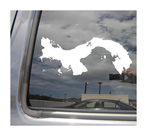 Panama Country - PA Panama City Central America - Cars Trucks Moped Helmet Hard Hat Auto Automotive Craft Laptop Vinyl Decal Store Window Wall Sticker 07230 C