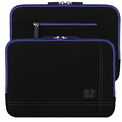 eBigValue 15 inch Laptop Sleeve Pouch with External Accessories Pocket Compatible with MacBook/////Laptops
