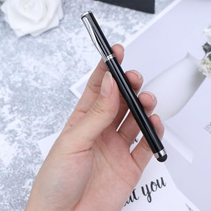 NOLITOY Capacitive Stylus Pen for Touch Screens High Precision and Sensitivity Stylus Pen for Phone Computer Black Writing Tool Metal Black It is Manufactured with Metal Material