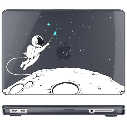 May Chen Compatible with MacBook Neo 13 inch Case 2026 Model A3404, Plastic Hard Shell,Keyboard Cover,Screen Protector,Dust Plug, for MacBook Neo 13" with A18 Pro Chip, Astronaut - color: Astronaut