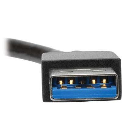 Tripp Lite USB 3.0 SuperSpeed to DisplayPort Dual-Monitor External Video Graphics Card Adapter, 512 MB SDRAM, 4K x 2K (U344-001-DP-4K) - style: DisplayPort Dual Monitor (4K x 2K)