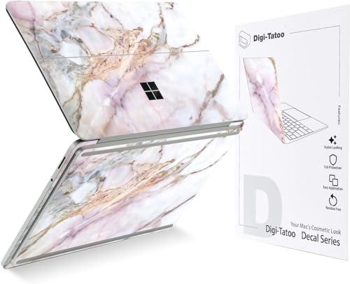 Ultra Thin Protective Cover Skin Decal Sticker for 2023 Microsoft Surface Laptop Studio 2, Easy Apply, Anti-Scratch, Residue Free Vinyl Skin [Cracked Marble] - color: Cracked Marble, size: Surface Laptop Studio 2