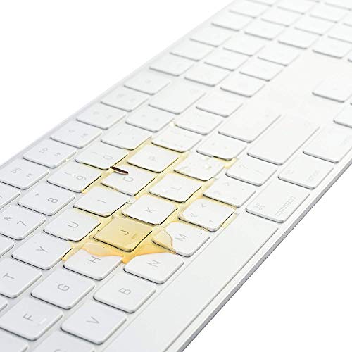 TPU Clear Keyboard Cover Protector for 2017 Released Apple Magic Keyboard with Numeric Keypad US Layout A1843 Keyboard Skin - color: For Magic Keyboard with Numeric Keypad (MQ052LL/A)