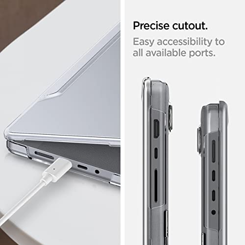 Spigen for MacBook Pro 14 inch Case M5/Pro/Max (2026) M4/M3/M2/M1/Pro/Max (2025-2021) A3427 A3426 A3112 A3185 A3401 A2918 A2992 A2779, Thin Fit, Air Skin Protective Hard Shell Case, Crystal Clear - color: Crystal Clear, size: Macbook Pro 14" M5/M4/M3/M1 (