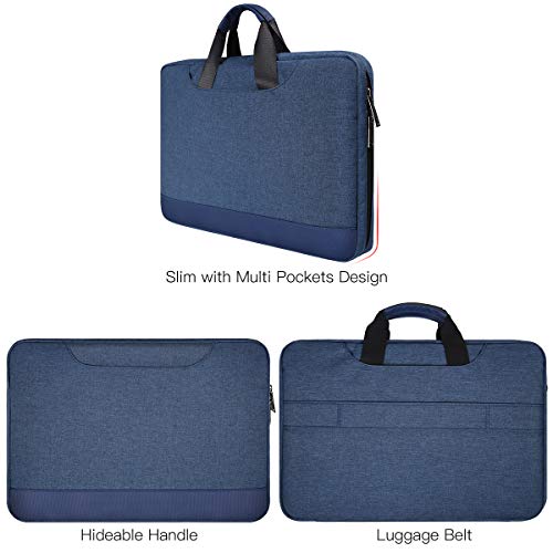 14-15 Inch Laptop Sleeve Case Men Women Bag for MacBook Pro 14 M5/M4/M3/M2, Macbook Air 15 M5/M4/M3, HP Pavilion/Chromebook 14, Dell Inspiron 14, Lenovo Acer ASUS Chromebook 14, Surface 15 Case,Blue - color: Blue, size: 13.5-15 Inch