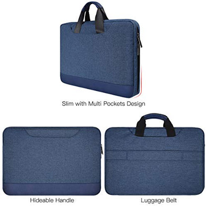14-15 Inch Laptop Sleeve Case Men Women Bag for MacBook Pro 14 M5/M4/M3/M2, Macbook Air 15 M5/M4/M3, HP Pavilion/Chromebook 14, Dell Inspiron 14, Lenovo Acer ASUS Chromebook 14, Surface 15 Case,Blue - color: Blue, size: 13.5-15 Inch
