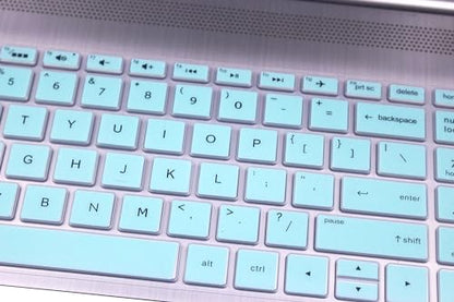 Keyboard Skin Compatible for 15.6" HP 15-dy 15-dw 15-db 15-bs/bw 15-ef 15t 15z 15-dy2024nr dy2021nr 15-dy2703dx dy4013dx 15-dw3033dx dw3013dx 15-db0011dx 15-ef1023dx / HP 17t 17-bs/ca/by Series (Mint - color: Mint