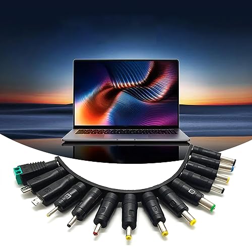 Female to Male Power Adapter Tips Connector for Phone Laptop Charging Power Supply Plug Jacks Sets 5.5x2.1mm