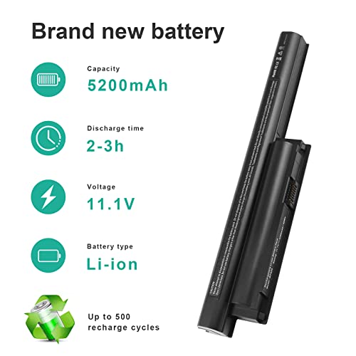 Futurebatt BPS26 New Laptop Battery fit Sony VAIO VGP-BPS26 VGP-BPL26 VGP-BPS26A PCG-61A12L PCG-61A13L PCG-61A14L PCG-71713L PCG-71912L PCG-71913L - size: BPS26 12.13 3.15 1.77in
