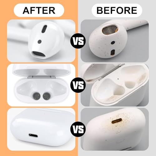 MOLOPPO Cleaning Putty, Cleaner Kit for Airpods, Phone Cleaning Kit, Pink | Remove Ear Wax & Dirt & Gunk from Device's Small Crevices, for Airpods Charging Case/Headphones/Electronics - color: B8-Pink