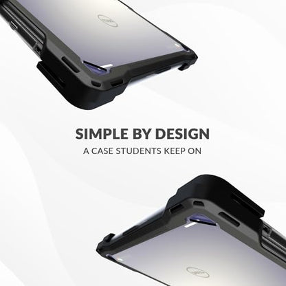 UZBL Hard Shell Case for Dell Chromebook 3120/3110 / 3100 2-in-1 & Clamshell, Student-Proof K-12 Protective Clear Cover (30-Pack) - size: (30-Pack) Rugged Shell