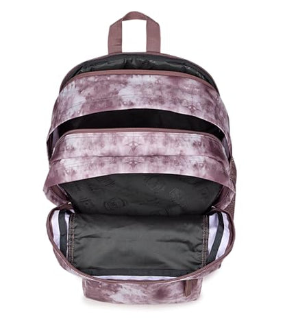 JanSport Laptop Backpack - Computer Bag with 2 Compartments, Ergonomic Shoulder Straps, 15” Laptop Sleeve, Haul Handle - Ice Dye - color: Ice Dye Mahogany