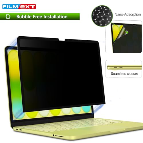 Privacy Screen for Macbook Neo 13 inch (2026, A18 Pro) | Bubble Free Installation Macbook neo 13" Privacy Screen Shield Anti-Spy/Blue Light/Anti Glare/Easy On/Off - size: Mac Neo 13 inch(2026)