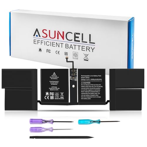 ASUNCELL MacBook Pro A2442 Replacement Battery for 14inch (2021) EMC 3650 8102, Compatible with A2519 Battery - size: A2442 12.20 * 4.92 * 0.94 in