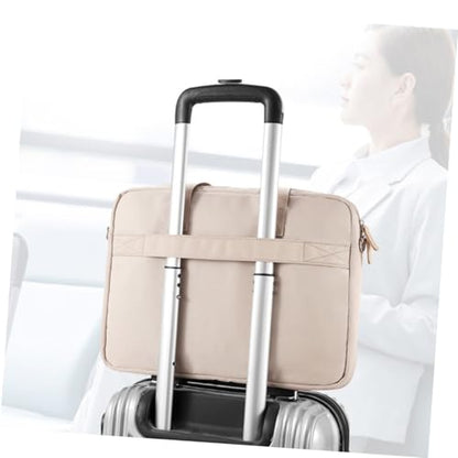 DOITOOL Laptop Bag with Double Zippers Lightweight Business Briefcase for Travel and Work Protective Tablet Storage Pouch Durable and Water Resistant Carrying Case for Men and Women