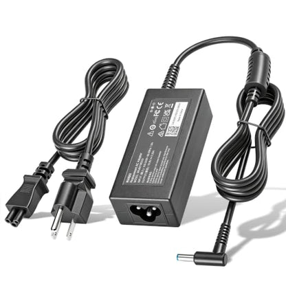 65W 45W Power Cord Fit for HP Laptop Charger Blue Tip 741727-001 721092-001 | for Pavilion X360 11 13 15 17 Stream 14 13 Computer Charging Cord HSTNN-DA40 719309-001, 19.5V 2.31A 3.33A