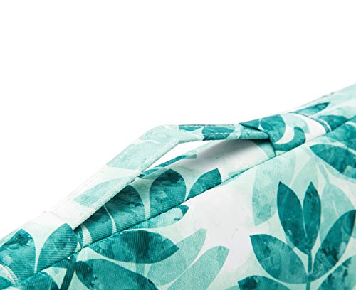 Kinmac 360° Heavy Duty Protective Laptop Sleeve Case Bag Cover with Handle for MacBook Air 13 inch,iPad Pro 13 inch and 13.3 inch HP,Dell,Lenovo,Asus,Acer Laptop (Olive Leafs) - color: Olive Leaf, size: 12 inch-13.3 inch