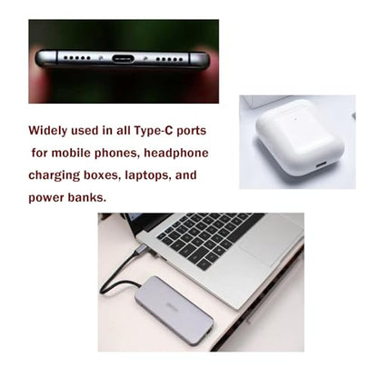 Anti Loss Dust Cover, Dust Plug for Lightning, Suitable for iPhone 14 13 12 11... Equipped with Simple Cleaning Tools
