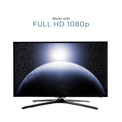 Philips DVI to HDMI Adapter, 4K @ 30 Hz, Works with Smart TVs, Roku, Fire Stick, Blu Ray, Streaming Devices, Monitors, Projectors, SWV9200H/27, Black - size: 1 Pack, style: DVI to HDMI