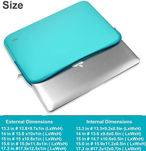 Laptop Case 14 Inch, Resistant Neoprene Laptop Sleeve/Notebook Computer Pocket Case/Tablet Briefcase Carrying Bag for 14 inch HP, Lenovo, Asus Notebook, Ultrabook, Blue - color: Blue, size: 14 inch