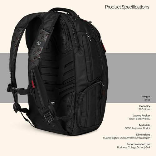 OGIO Renegade Backpack (Renegade, Black) - color: Black, style: Renegade