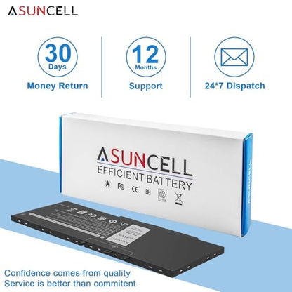 GJKNX 68WH 7.6V Battery Replacement For Dell Latitude 5480 5580 5490 5491 5580 5590 5591 5280 5288 5488 5491 5495 E5480 E5580 E5490 E5590 Precision 3520 3530 Series GD1JP 0GD1JP DY9NT 5YHR4 451-BBZG - size: GJKNX 10.83 * 5.12 * 0.73 in