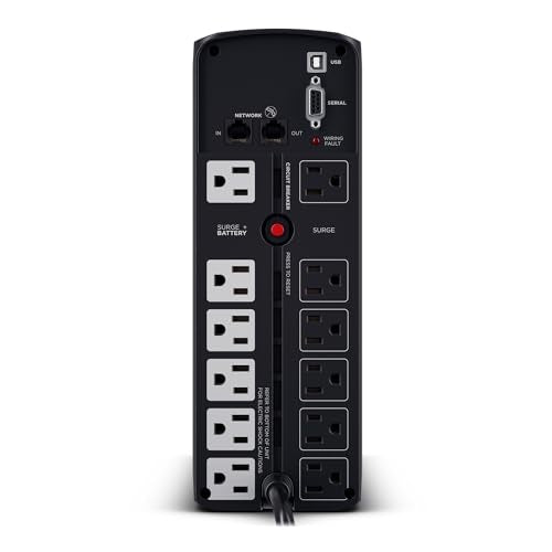 CyberPower CP1350PFCLCD PFC Sinewave UPS Battery Backup and Surge Protector - size: 1350VA, style: Mini-Tower