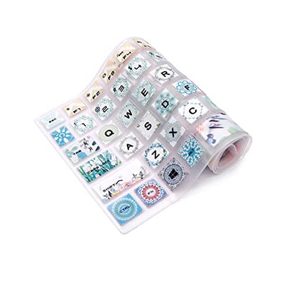 Silicone Keyboard Cover Skin for HP OMEN 15-DC 15.6", for HP 15-dc0010nr 15-dc0020nr 15-dc0030nr 15-dc0051nr dc0052nr 15-dc0086nr 15-dc0087nr 15-dc0096nr Laptop,Garland