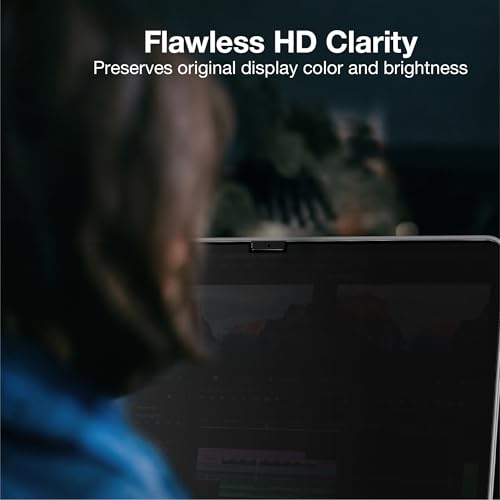 AMAZINGthing for MacBook Neo 13" [RADIX MagPrivacy] Magnetic Screen Protector, ±30° Privacy Viewing, Removable Privacy Film, 9H Hardness, 200μm Thin Profile, Reusable with Folder - size: Macbook Neo 13 inch