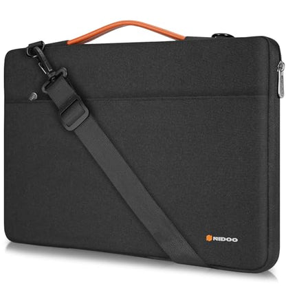 NIDOO 16 inch Laptop Sleeve Carrying Case Computer Cover for 16" MacBook Pro M4 M3/ 15" Yoga Slim 7i/ 16" ThinkBook 16 Gen 8 / ThinkPad E16 L16 T16 Z16 16p/ 16" Dell Pro 16 Plus/16.3" XPS 16/ Acer HP - color: Black - Shoulder, size: 16 inch