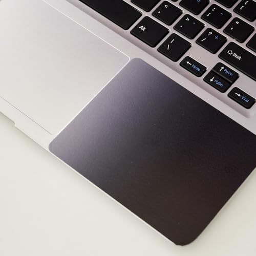 Laptop Skin Sticker Decal 15-15.6 Inches, Universal Reusable Vinyl Sticker for 12.1 13 13.3 14 15.4 Inches Netbook/Notebook PC, Waterproof & Scratch-Resistant (Black - Gradient) - color: Black - Gradient