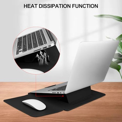 HoYiXi 15.6" Laptop Sleeve-Compatible with MacBook Pro 16/15.4'' MacBook Pro 15, Mac Air 15 - Waterproof Soft 15 16 inch pc case for HP, Dell, 15 inch Laptop Sleeve case,Black - color: black, size: 15.6'' /15-16 Inch Laptop Sleeve