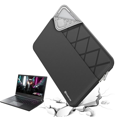 Smatree Laptop Sleeve for 16 inch GIGABYTE Aero 16 XE5/YE4/YE5 | for 15.6 inch GIGABYTE Aero 16 OLED XD/YD,15.6inch Aero-15-OLED KC/XC/Y,15.6inch Aero-15-XC (E638) - color: Elite-Black, size: for 16 inch Aero 16 XE5/YE4(E638)