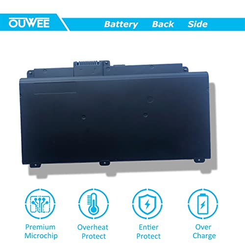 48Wh CD03XL Laptop Battery Compatible with HP ProBook 640 645 650 G4 G5 650 G7 Series HSTNN-LB8F HSTNN-IB8B HSTNN-UB7K 931702-421 CDO3XL 931702-171 931702-541 931719-850 HSN-114C HSN-115C 11.4V - size: 10.71*3.19*0.27 inch CD03XL