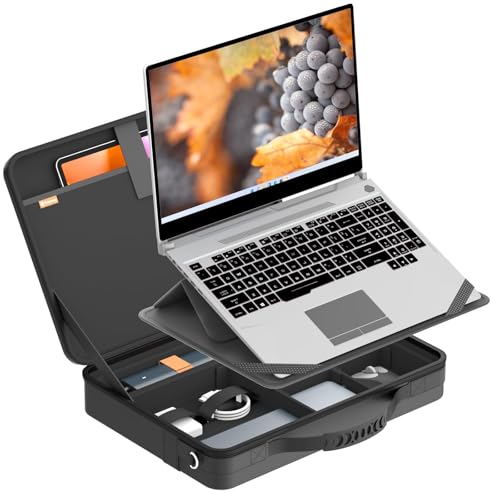 Smatree MobileBase Laptop Shoulder Case for 15.6 inch HP Laptop 15z/15t/15 | for 15.6 inch HP 255/250 G9,Envy x360 15/15z/15t,Pavilion 15/15t/15z/x360,ProBook 455/450 G9/G10 Case (A485S) - color: Black for Hp, size: for 15.6inch Envy x360/Pavilion/ProBook