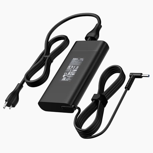 90W 19.5V 4.62A Laptop Charger Compatible with HP Envy 13 14 15 15T 17 M7 Pavilion 14 15 M4 Spectre x360 13 15 ProBook 650 G2 G4 450 470 G4 640 G2 Stream 11 13 14 710413-001 Smart Blue tip Ac Adapter