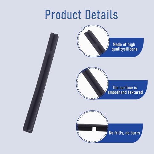 2 PCS PCI Port Anti-dust Plugs, Silicone Covers Caps Stoppers, Port Protector for End Computer Digital Socket Printer,3.23 x 0.31 x 0.24 (LxWxH) - size: PCI/Black/2 PCS