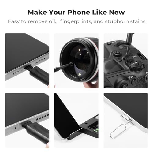 K&F CONCEPT 22 in 1 Electronics Cleaning Kit for Phone, Keyboard, Laptop | Multi-Cleaning Tools, Remove Dirt In Crevices and Holes, Clean Oil and Fingerprints, All-in-One Design, Wide Application