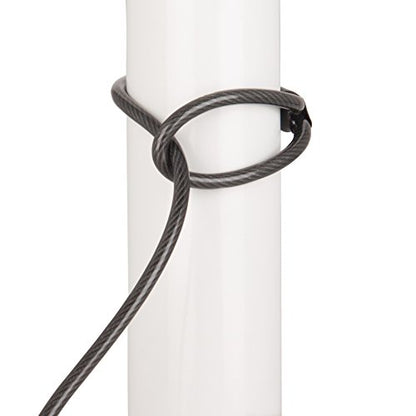The Joy Factory LockDown Universal Key Security Cable Anti-Theft Lock 6-Foot for Laptops and Tablets (SCU102)