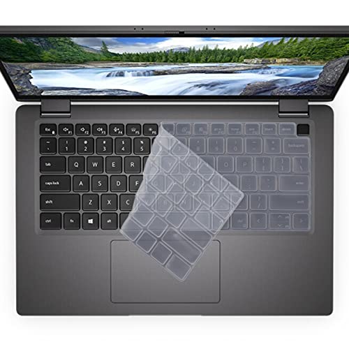 i-Tensodo Keyboard Cover Compatible with Dell Latitude 5431 5430 5420 5440 5450 7450 7440 7430 7420 7410 14 inch, Dell Latitude 7520 15.6"/Dell Latitude 9000 9420 9430 9510 9520 Keyboard Skin-Clear - color: Clear