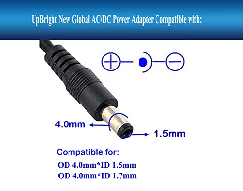 UpBright USB DC 4.5V - 5V Cable PC Charger Power Cord Compatible with Sony DCC-E2455 Walkman Discman CD Player DCC-E455 DCC-E455A DCCE455A D-EJ011 D-EJO11 D-NE240 D-NE005 D-NE300 ATRAC3 Plus D-NE050