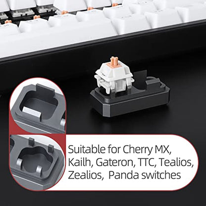 RUNJRX Keyboard Lube Kit JRX 205G0 0.53oz/15g for Mechanical Keyboard Lube, Switch Opener for MX Kailh,Keyboard Tools with Keycap Puller - style: Lube Kit-D