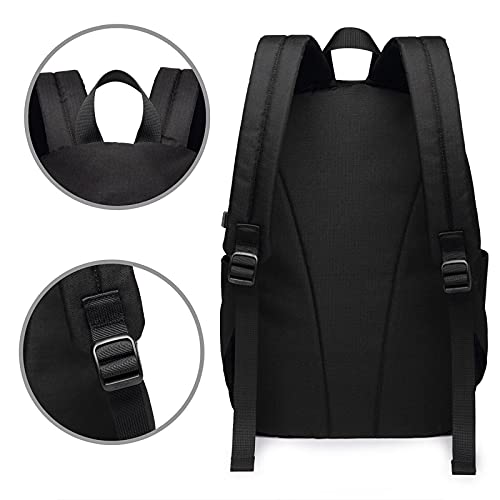 EMS Travel Laptop Backpack Anti-Theft Bag with USB Charging Port 17 Inch Computer Business Backpacks for Women Men Work College Gift,Casual Daypack