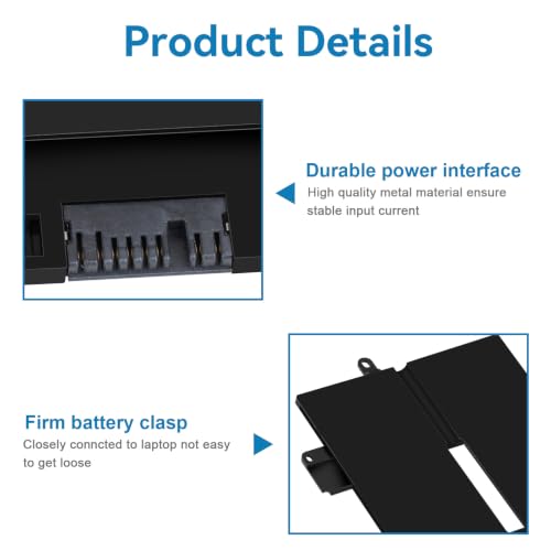 Futurebatt L20M4P71 SB10T83216 Laptop Battery Replacement for Lenovo ThinkPad X1 Carbon 9th 10th 11th Gen X1 Yoga 6th 7th 8th Gen Series L20C4P71 SB10T83217 L20D4P71 L20L4P71 L20C4P71 - size: L20M4P71 11.18 5.59 0.67in
