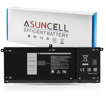 H5CKD Battery Replacement for Dell Inspiron 5400 5406 7405 7300 7306 7500 7506 2-in-1 Silver 5300 5301 5401 5402 5408 5409 5501 5502 5508 5509 Series Latitude 3410 3510 Vostro 5300 5301 7T8CD 53Wh15V - color: H5CKD