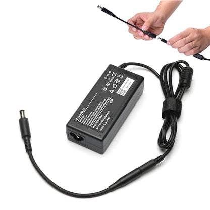 65W AC Charger for Dell Inspiron 11 13 15 17 3000 5000 7000 La65ns2-01 | 19.5V 3.34A Laptop Charger for Dell 3558 3181 5100 5535 5555 5558 5559 5567 XPS 9350 9360 15-5000 17-5000 13-7000 11-3000