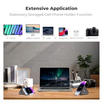 K&F CONCEPT 25-in-1 Electronic Cleaning Kit for Keyboard Laptop Cleaner | Multi-Function Electronic Cleaner,2 Keycap Pullers,Vacuum Sealed Microfiber Cloth,Multi-Device,for Photographers,MM02