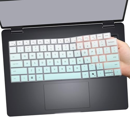 Keyboard Cover for 2026 2025 Dell Pro 14 PC14250/14255,Pro 14Plus PB14250/14255,Pro 14Max MC14250/14255 14 inch Laptop (NOT FIT Dell Pro 14 PA14250) US Protective Keyboard Skin-MintGreen - color: MGreen